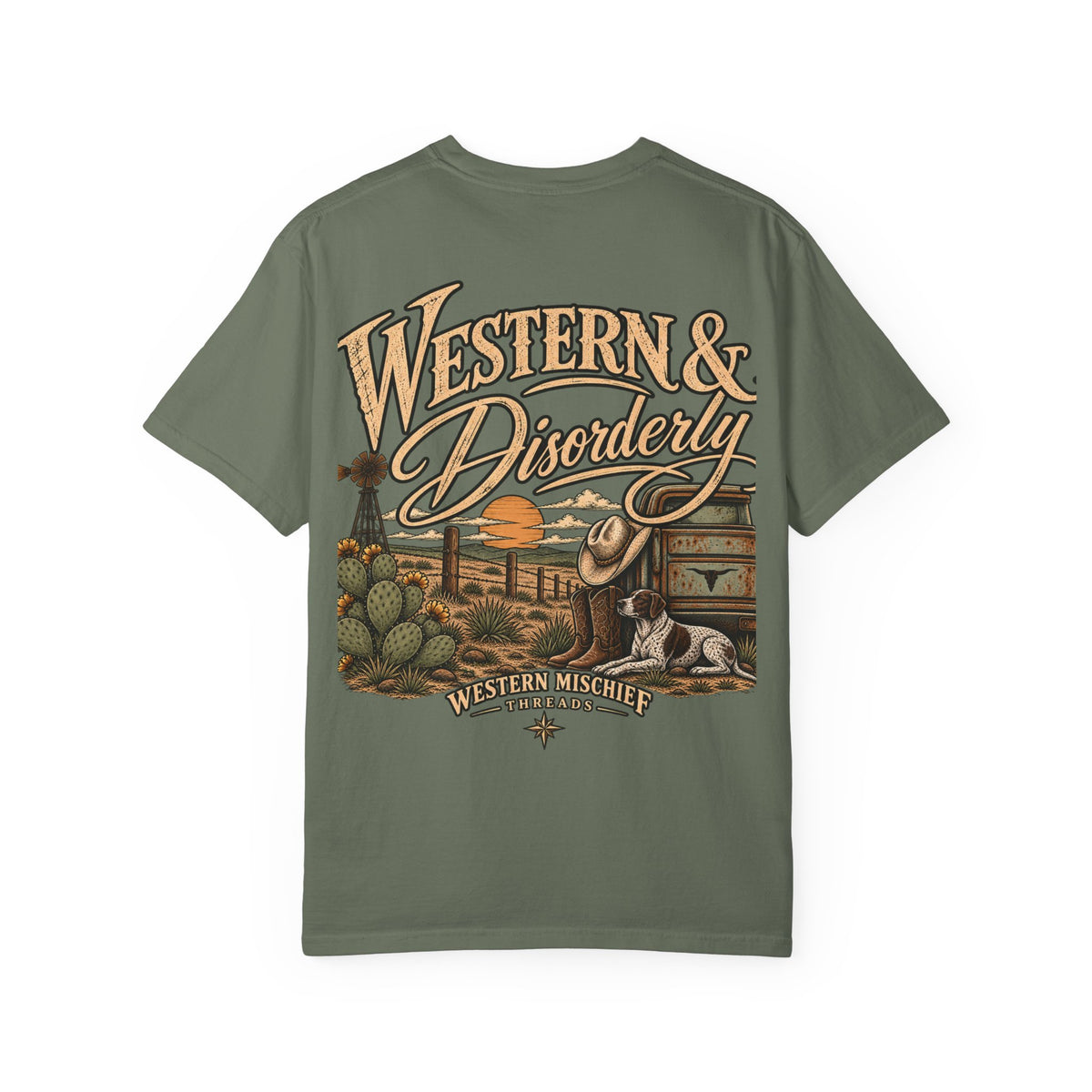 Western & Disorderly Graphics Tee