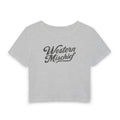 Western Mischief Baby Tee Crop
