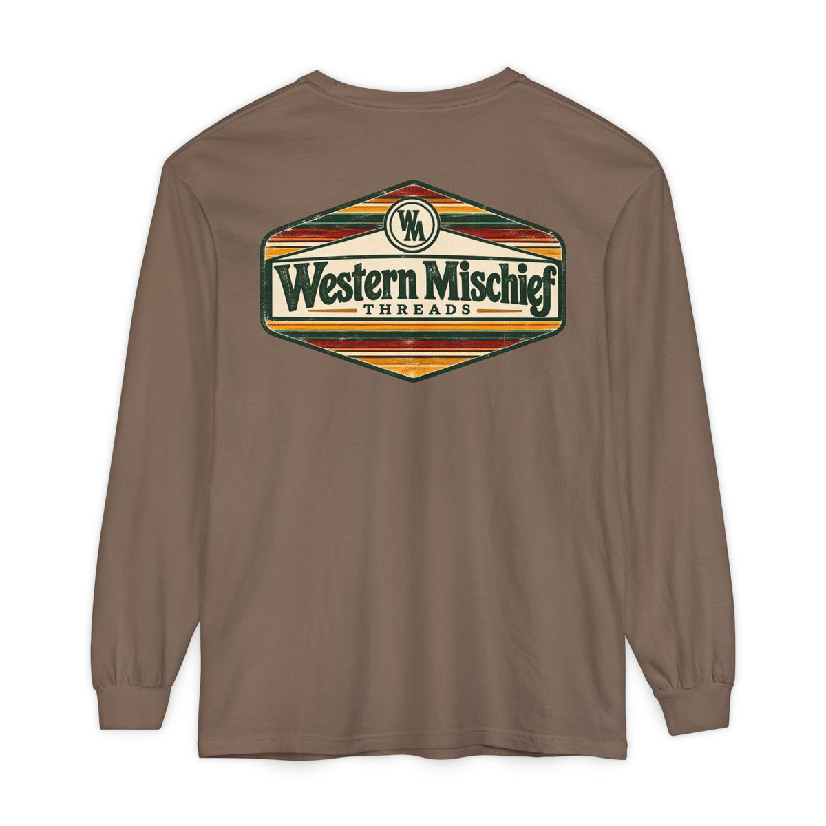 WMT Retro Rustic Logo Long Sleeve Tee