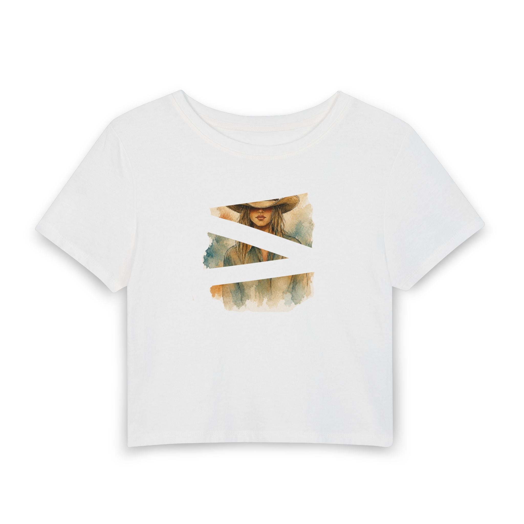Cowgirl Painted Women's Baby Tee