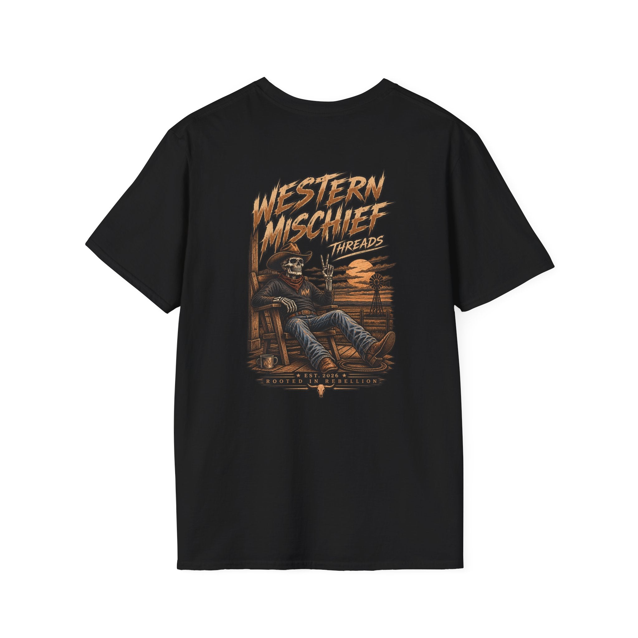 Western Mischief Straight Chillin’ Tee