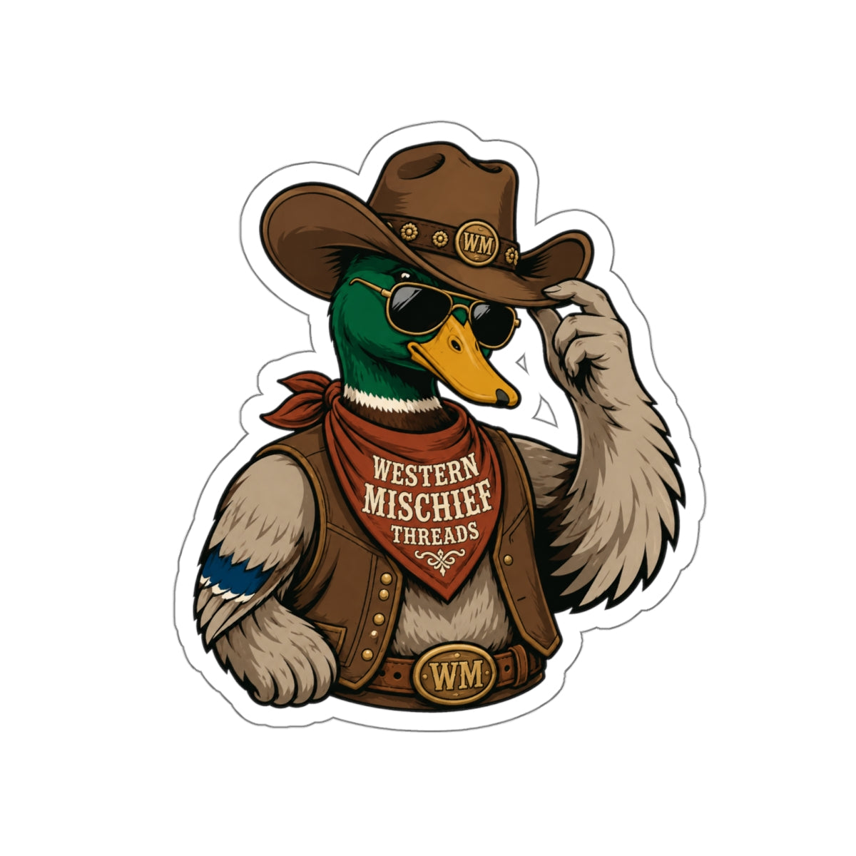 WMT Waterfowl Mallard Stickers