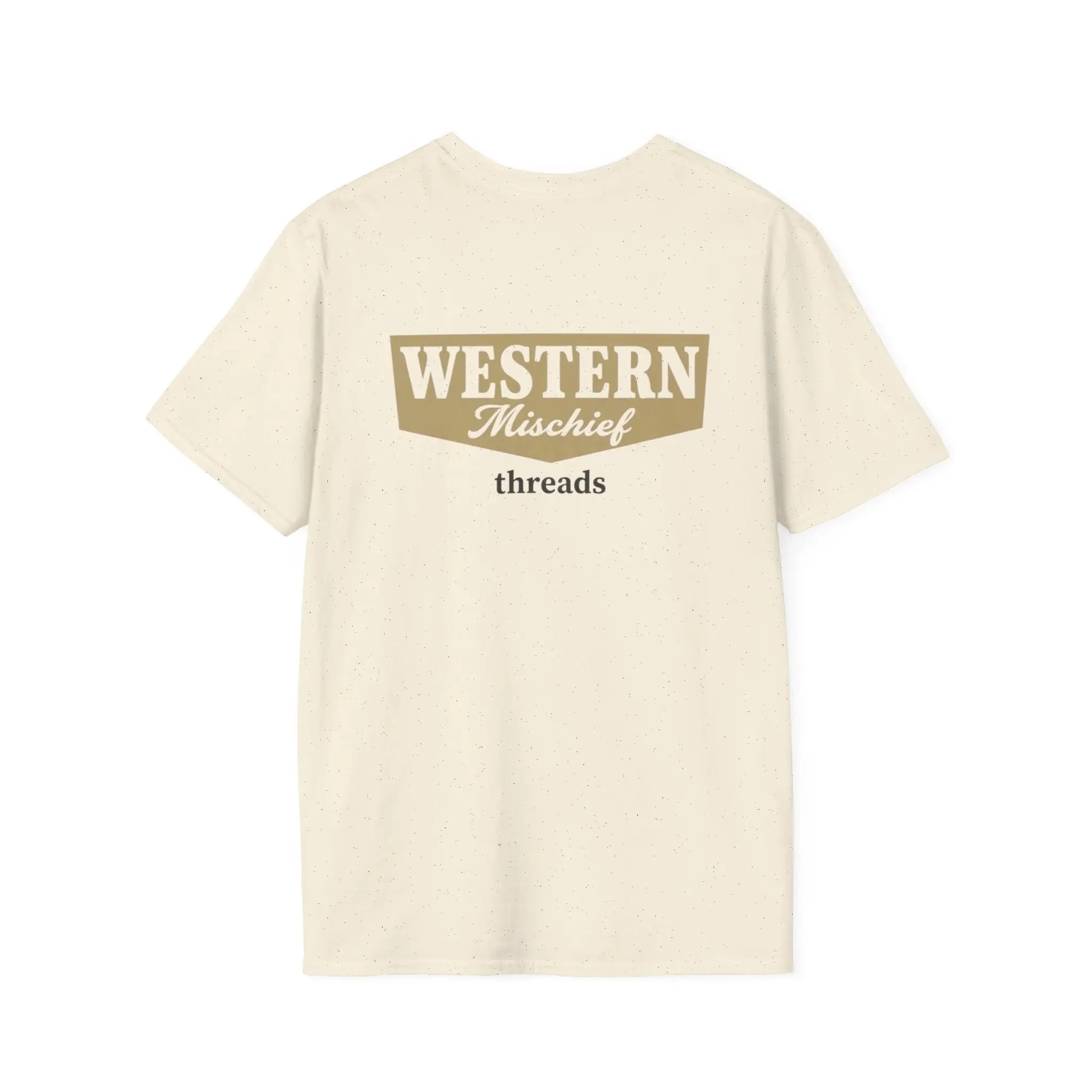 Western Style Shirt – Western Mischief Classic Logo Tee Printify