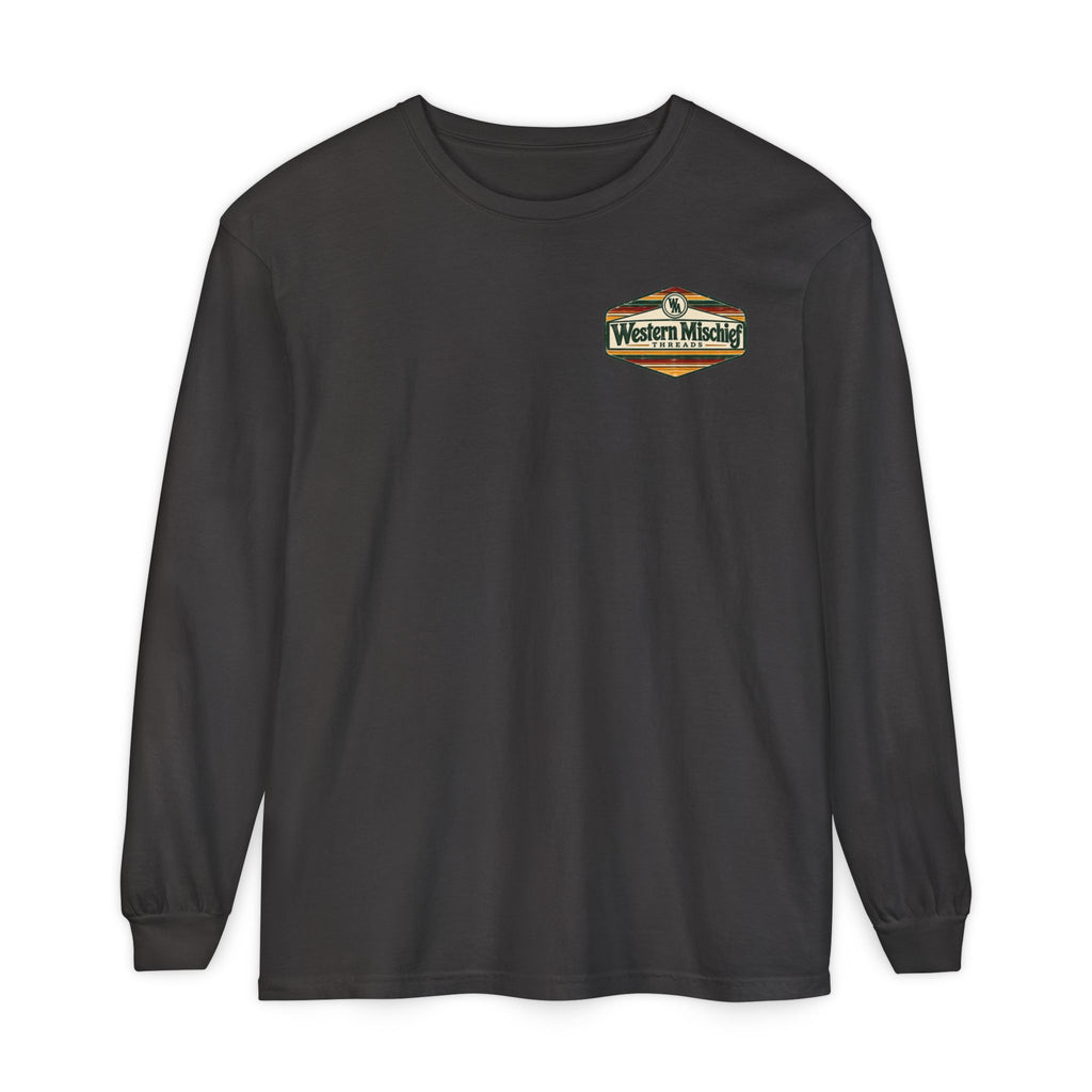 WMT Retro Rustic Logo Long Sleeve Tee