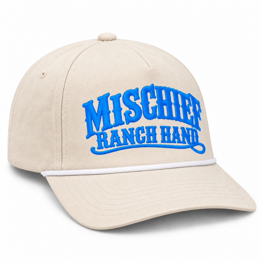 Mischief Ranch Hands Rope Cap