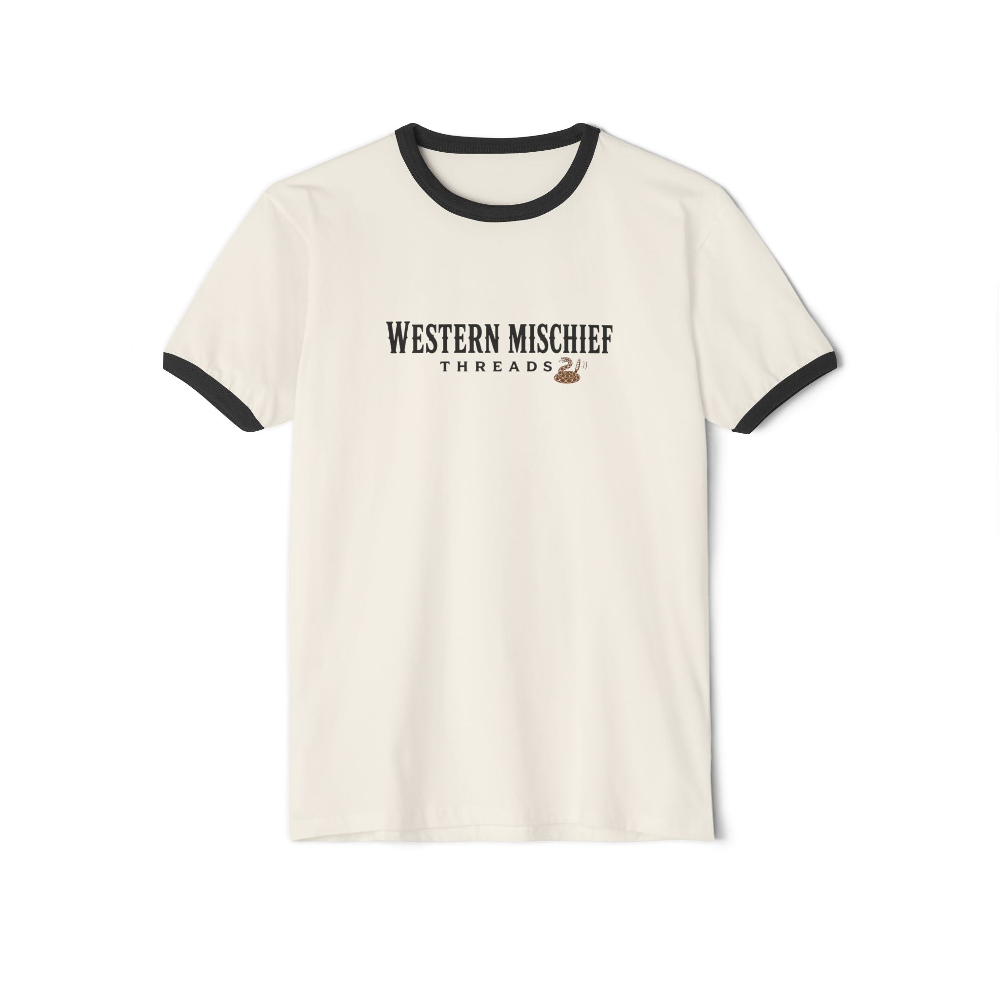Follow the Noise Dimond Back-Ringer Sleeve Tee