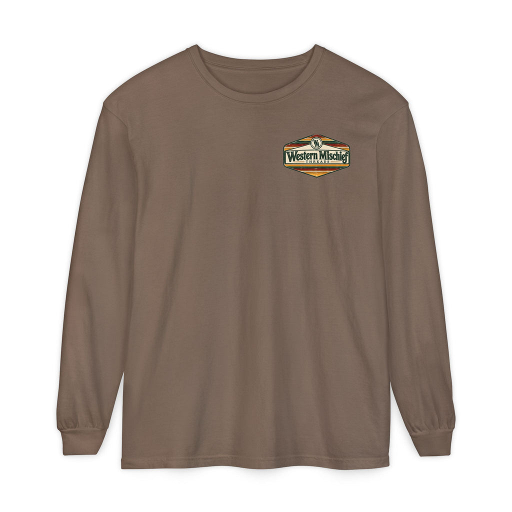 WMT Retro Rustic Logo Long Sleeve Tee