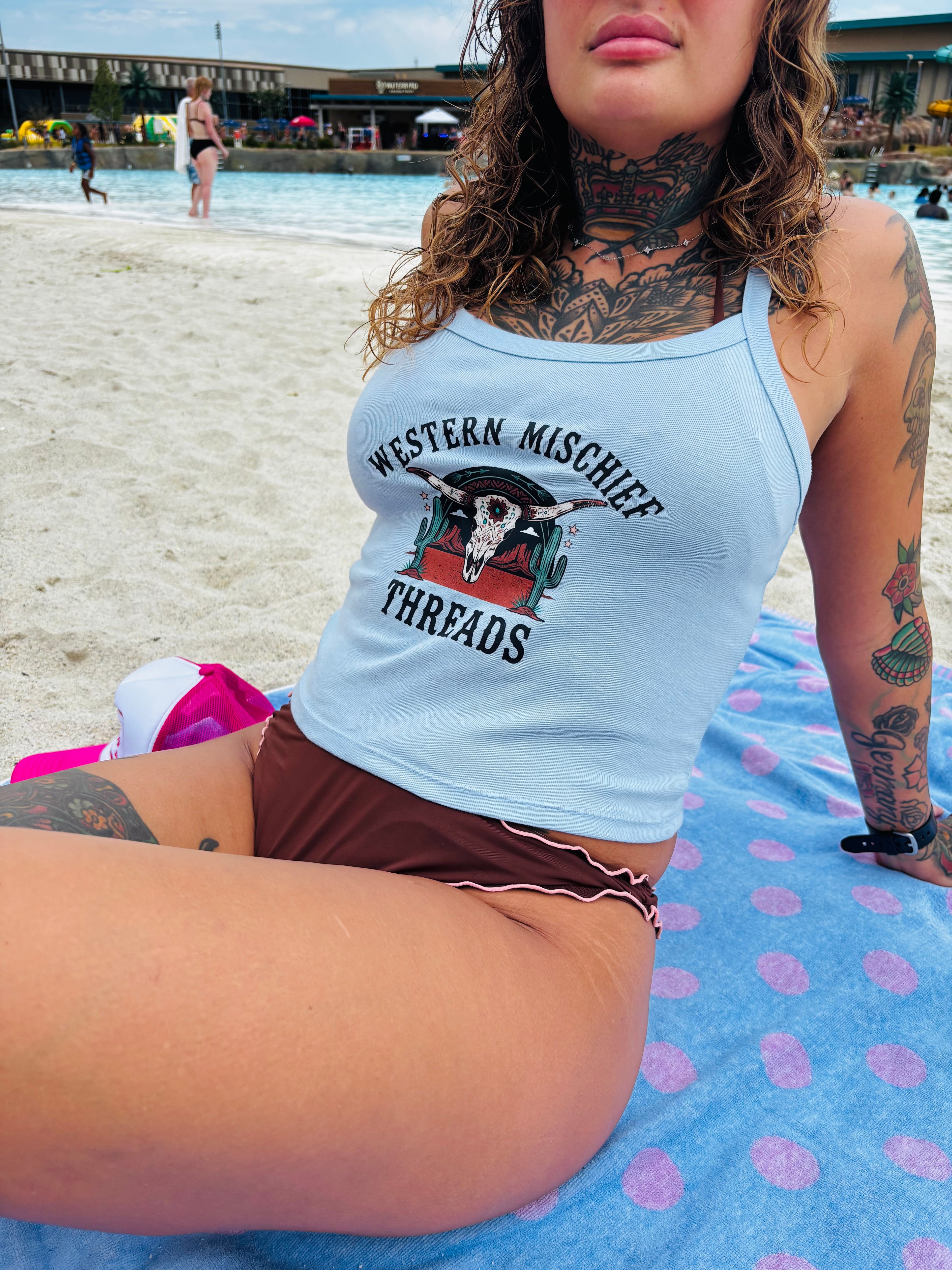 Western Mischief Threads Tank Top