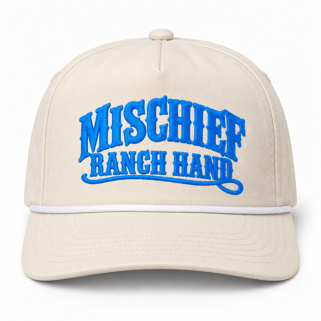 Mischief Ranch Hands Rope Cap