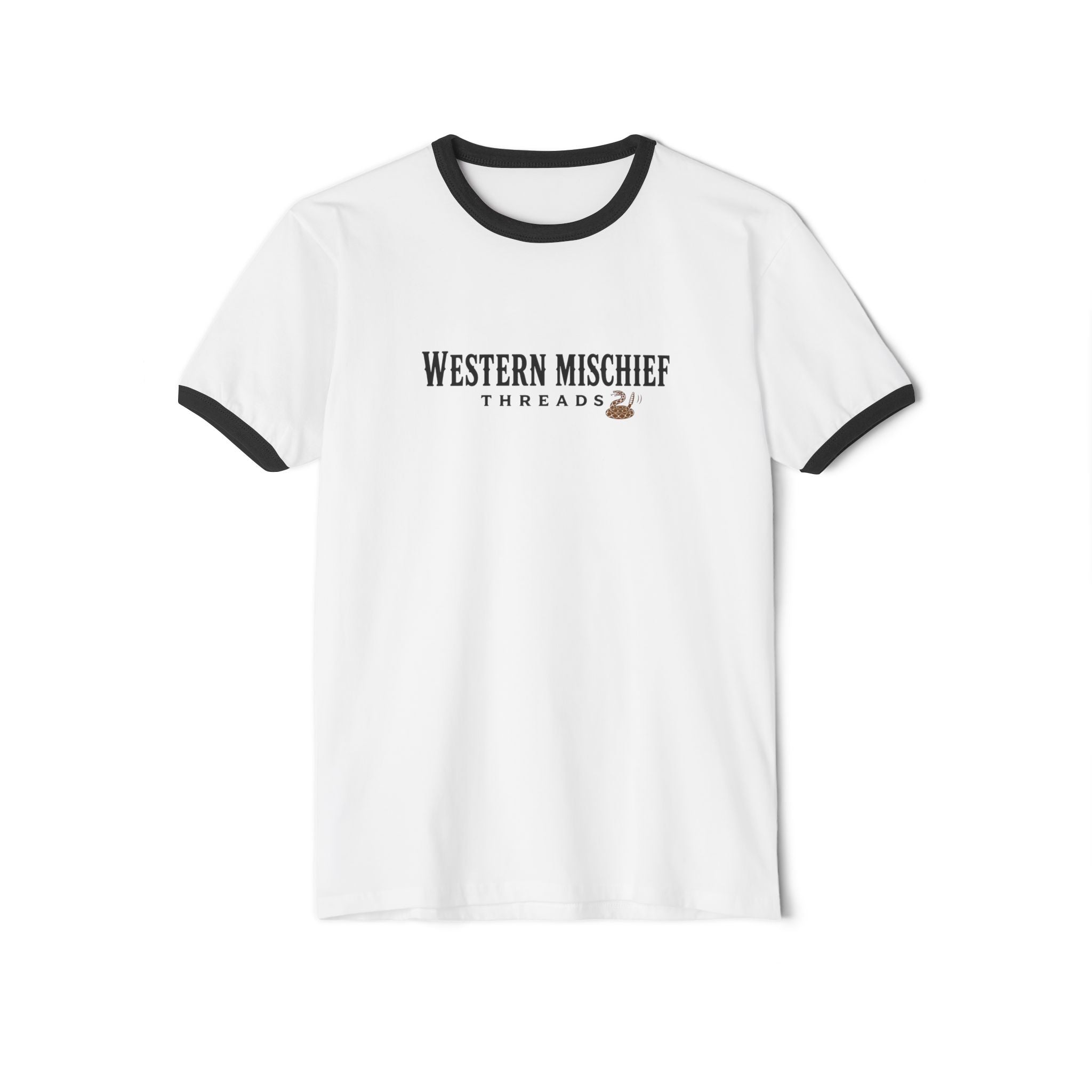 Follow the Noise Dimond Back-Ringer Sleeve Tee