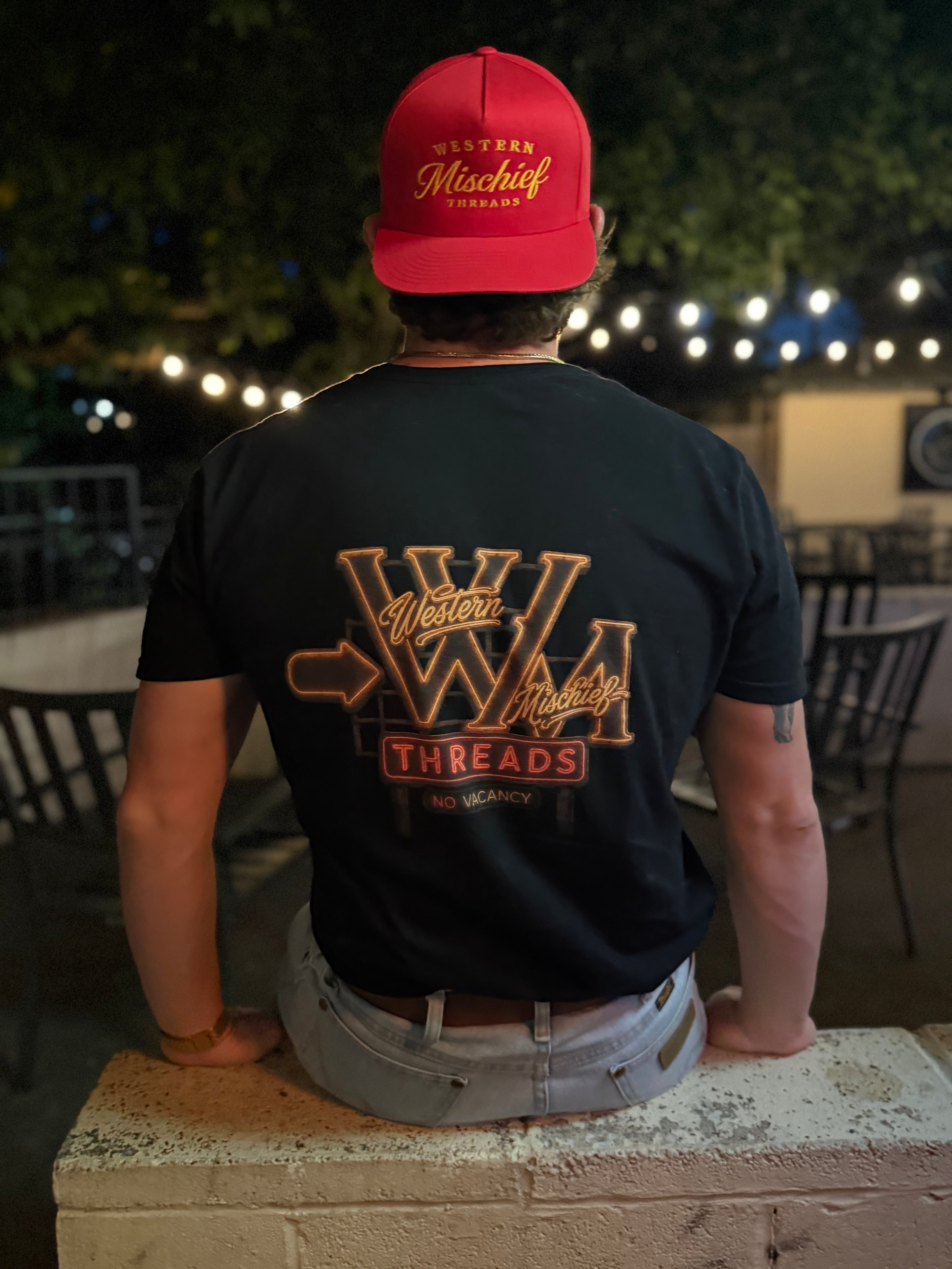 WM Threads Printed Neon Tee