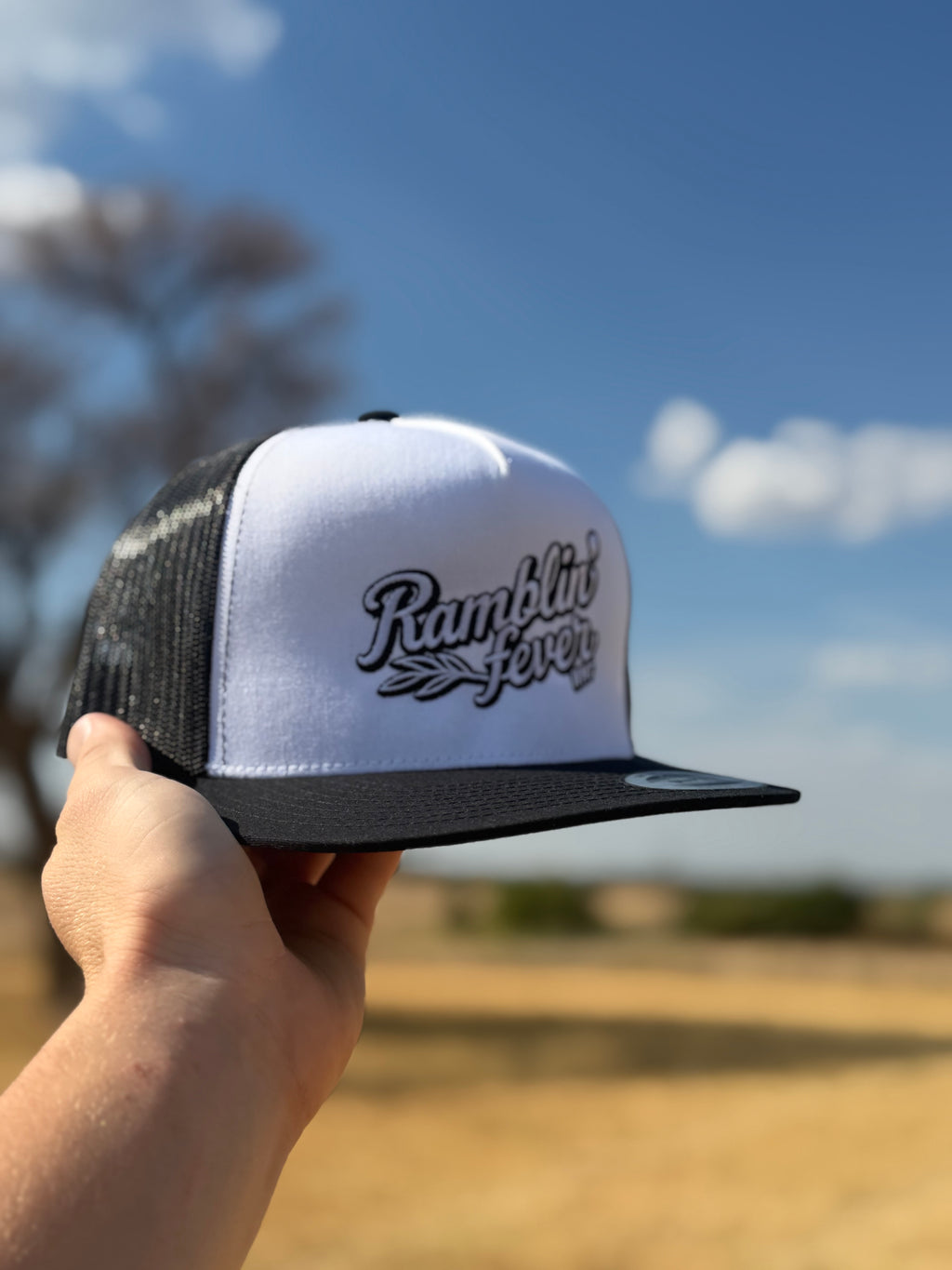 WMT Ramblin' Fever B&W Mesh Back