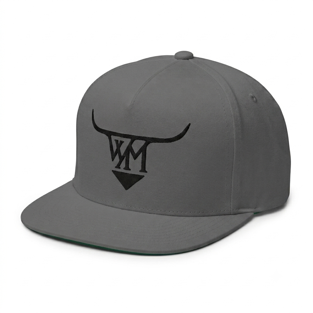 Embroidered Longhorn Limited Flat Bill