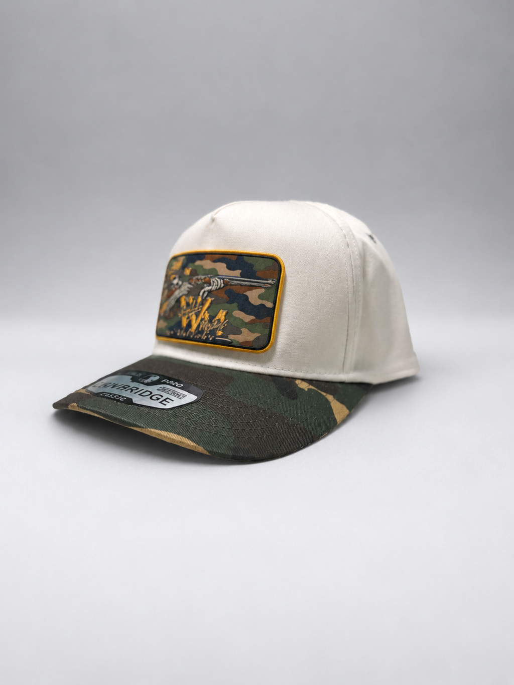 WMT Haunted Hunt Cap (Camo and Natural White)