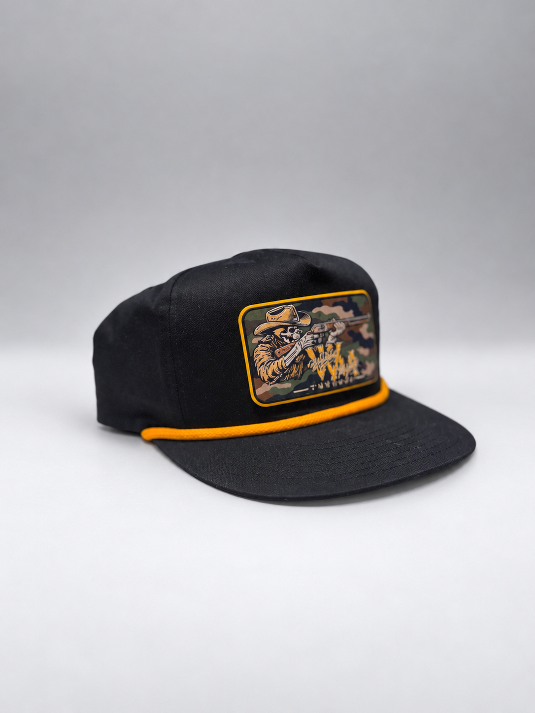 WMT Haunted Hunt Rope Cap (Black and Gold)