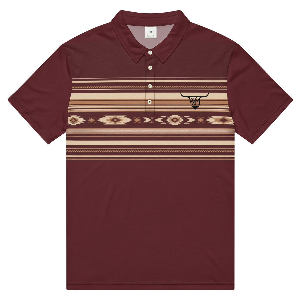 WM Cowboy Class Maroon Polo