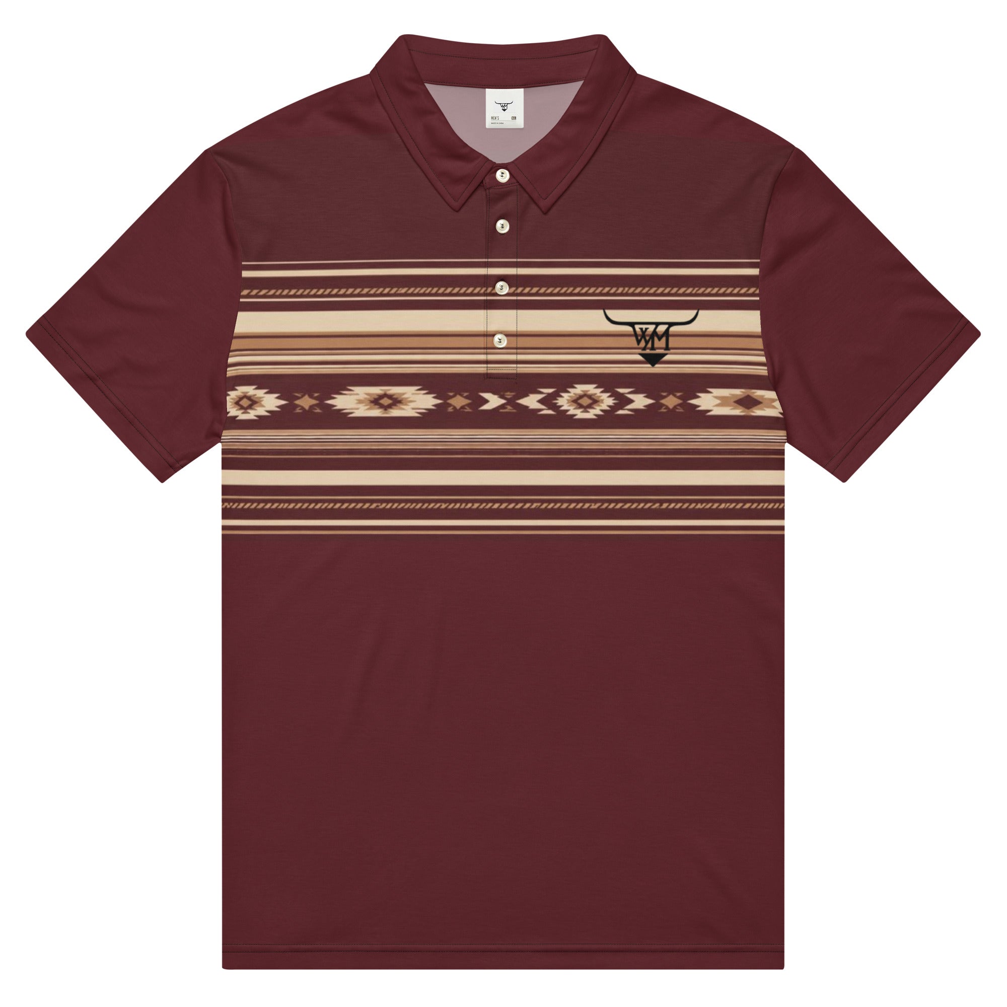WM Cowboy Class Maroon Polo