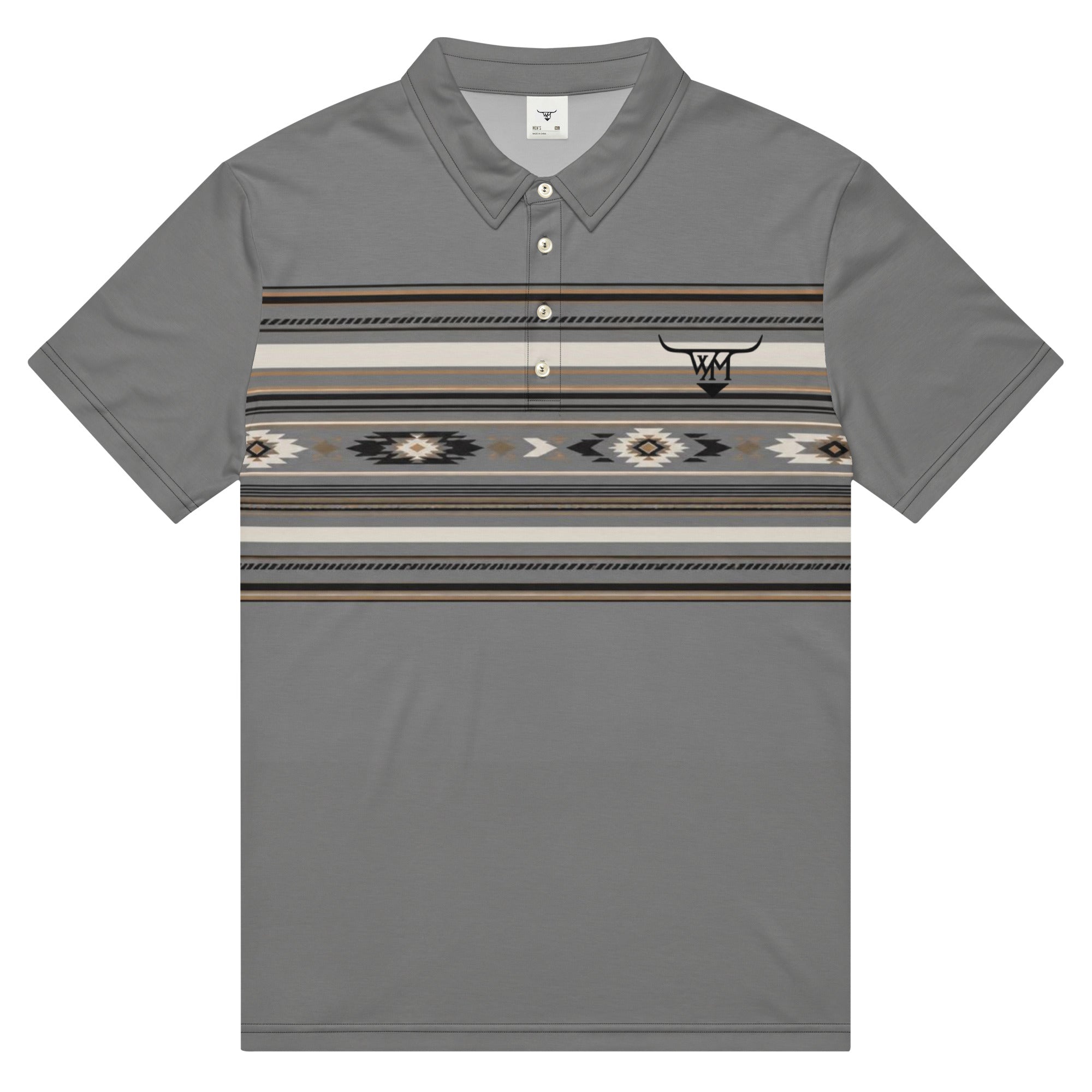 WMT Cowboy Class Flat Gray Polo