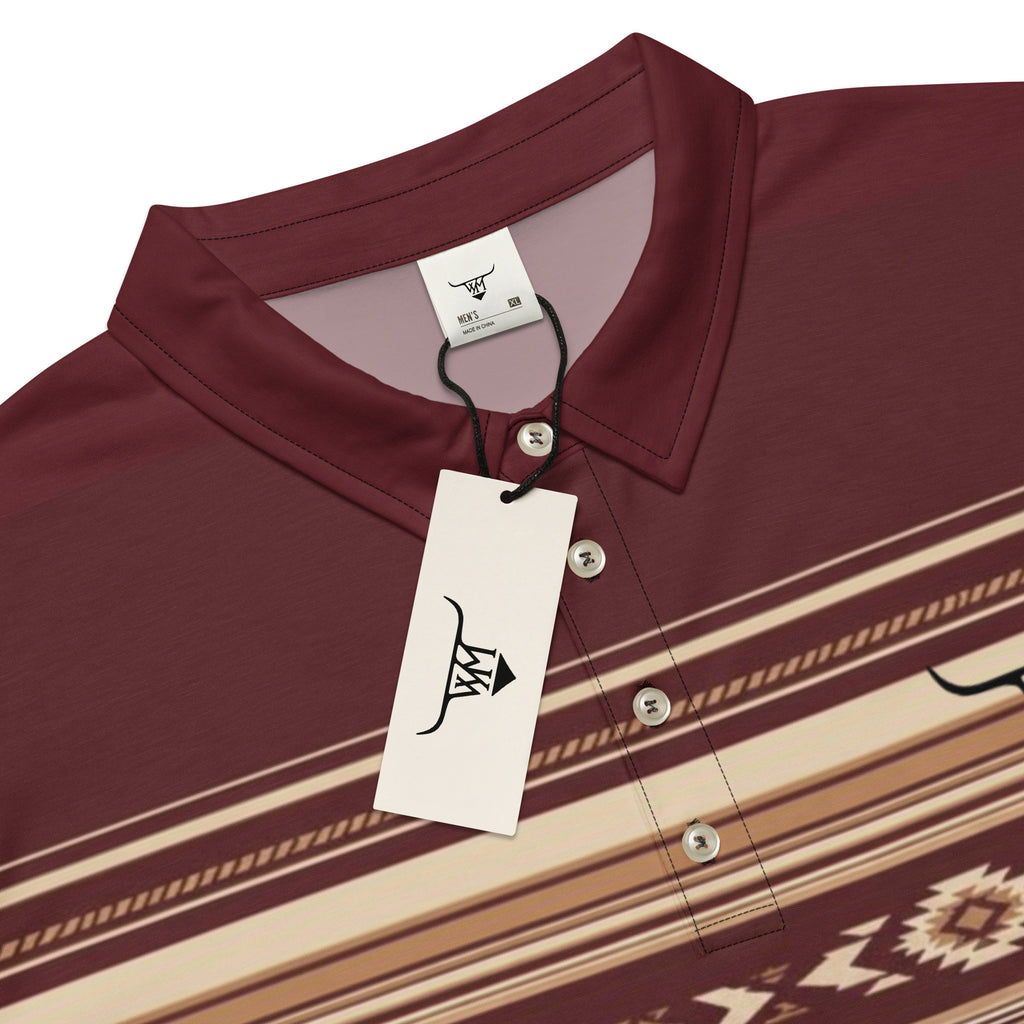WM Cowboy Class Maroon Polo