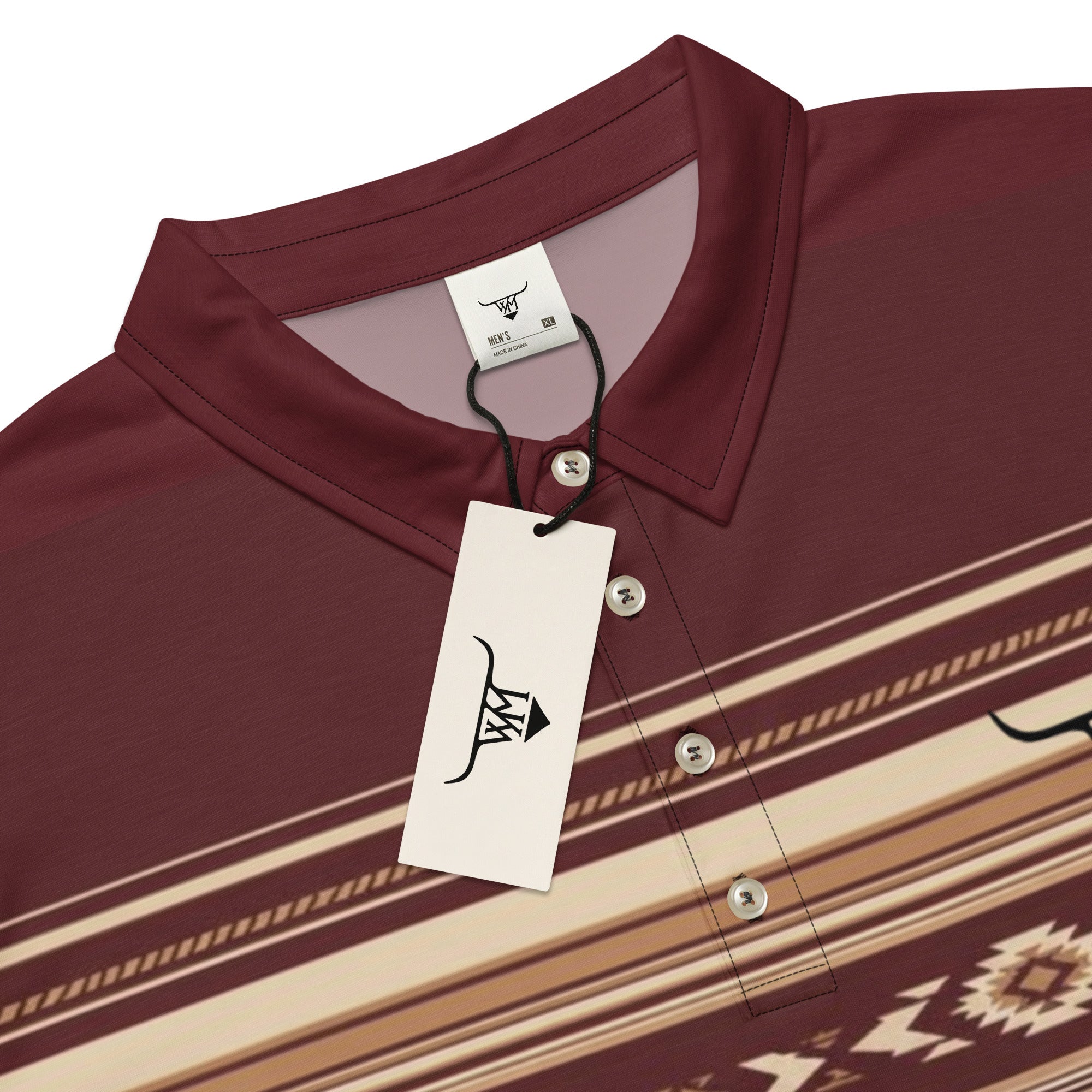WM Cowboy Class Maroon Polo