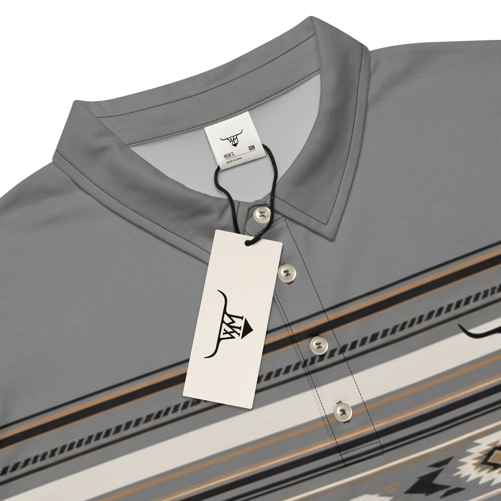 WMT Cowboy Class Flat Gray Polo